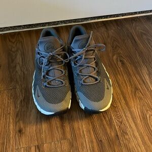 Gray Nike Metcon 4 Training Shoes